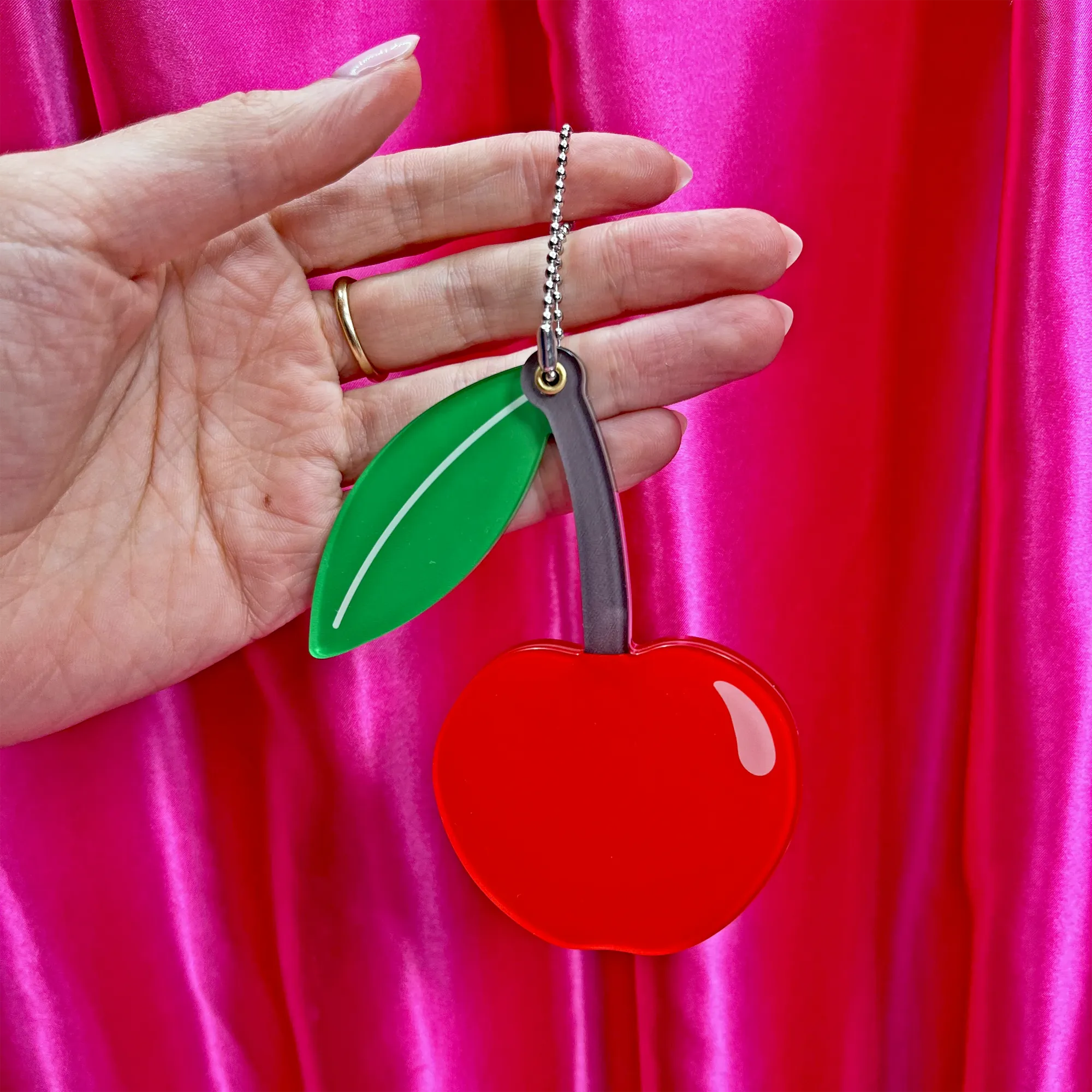A SHOP OF THINGS CHERRY MIRROR