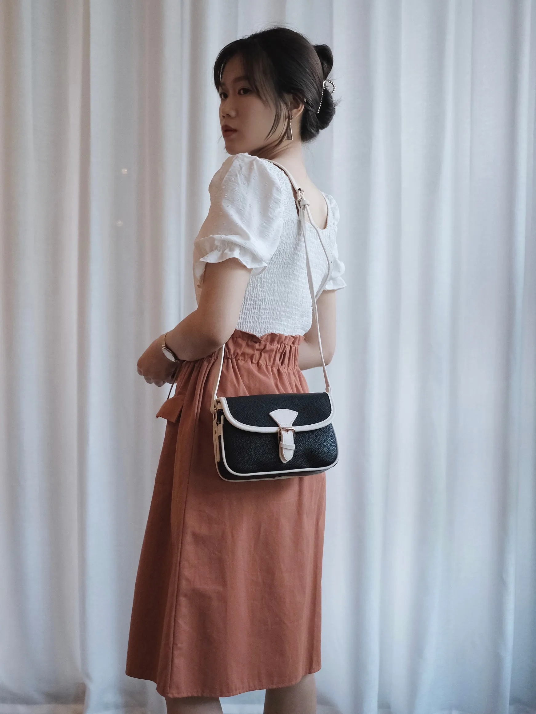 ACEWIN Contrast Lining Bag 901420