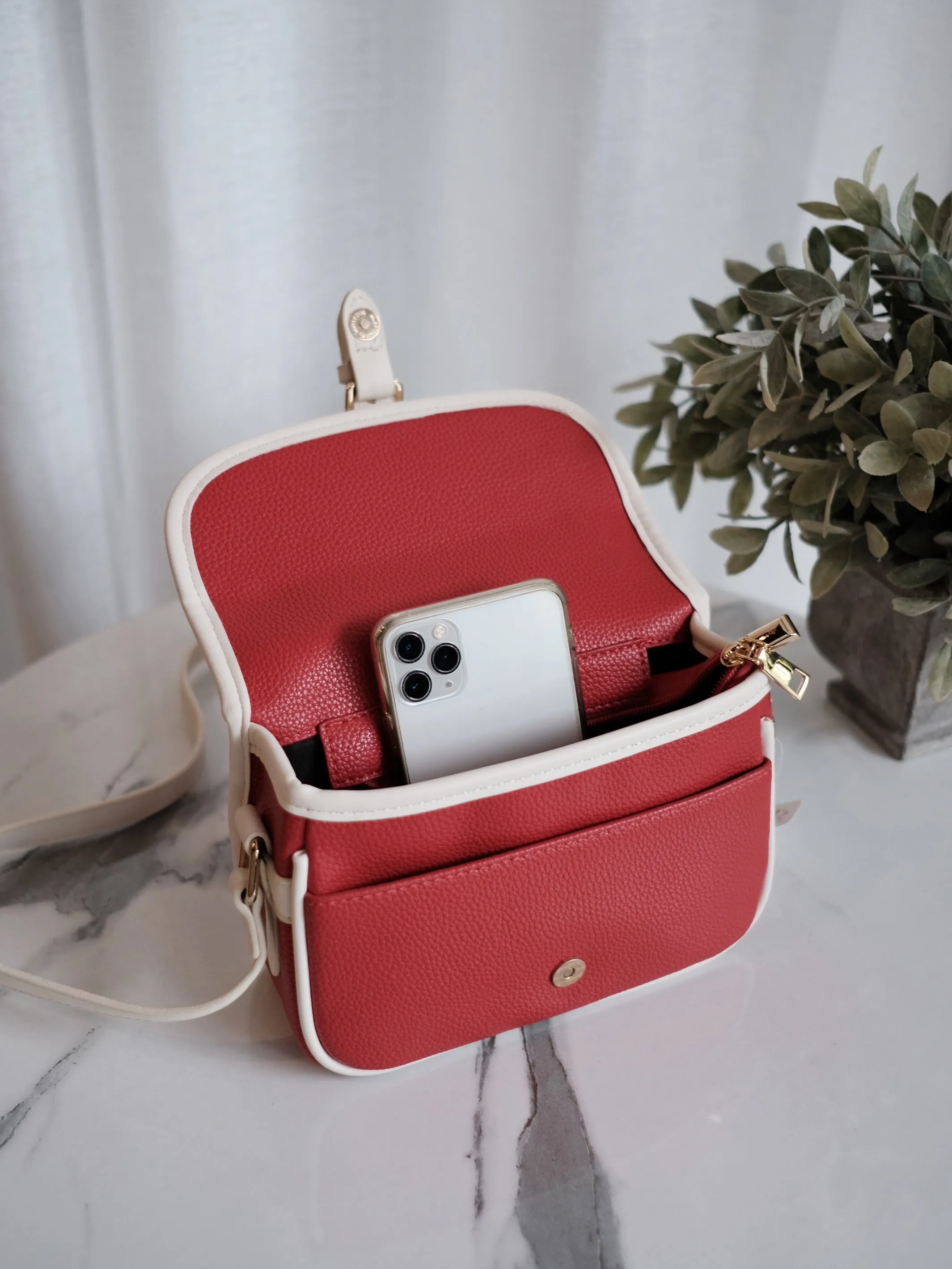 ACEWIN Contrast Lining Bag 901420