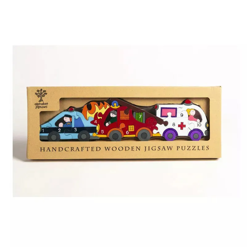 Alphabet Jigsaws Emergency Number Puzzle