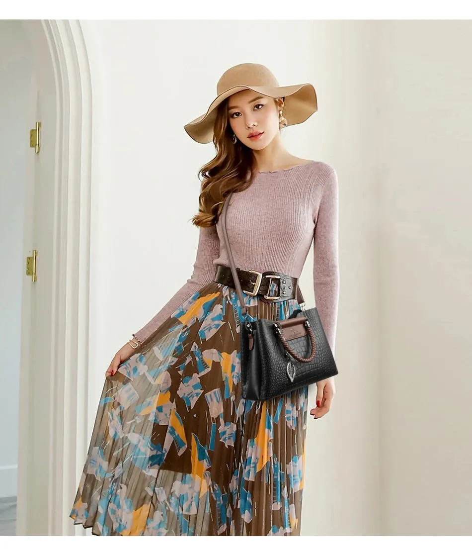 Aster - Leather Handbag