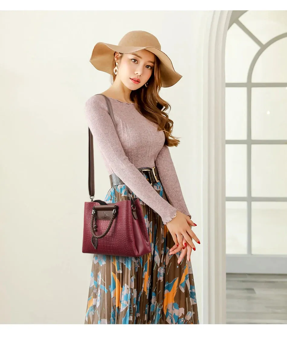 Aster - Leather Handbag