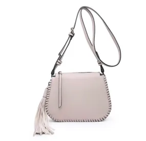 Beige Stitch Crossbody