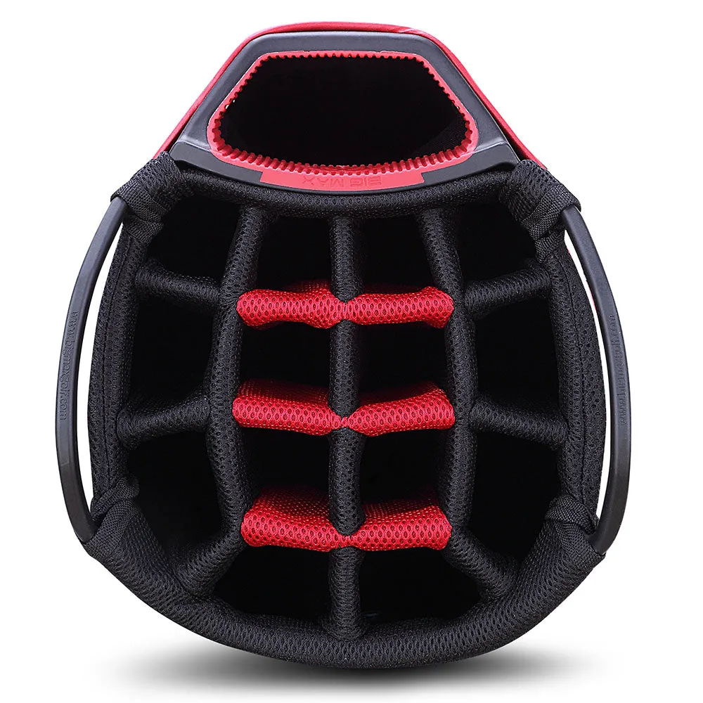Big Max Dri Lite Tour Cart Bag - Red/Black