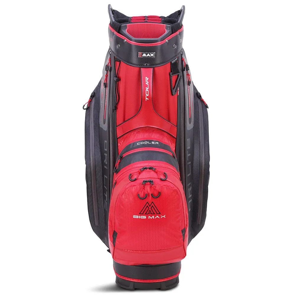 Big Max Dri Lite Tour Cart Bag - Red/Black