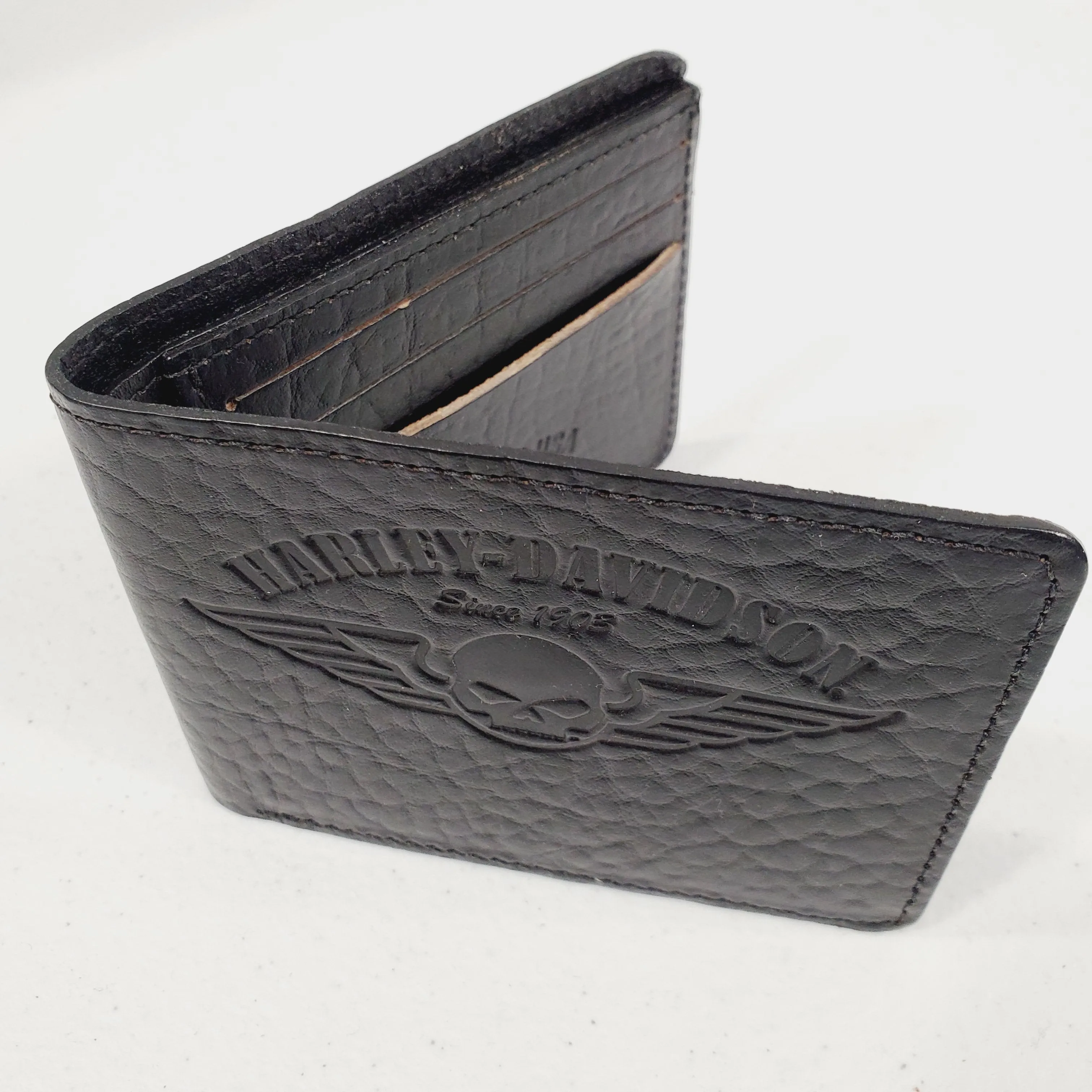 Black Skull Billfold