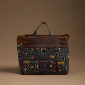 Blue - Handmade Cotton Multipurpose Cosmetic/Toiletry Bag 20