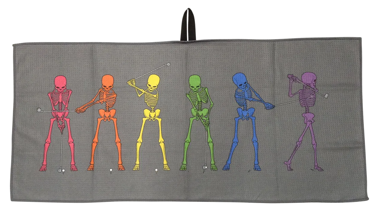 Bones Waffle Golf Towel by ReadyGOLF