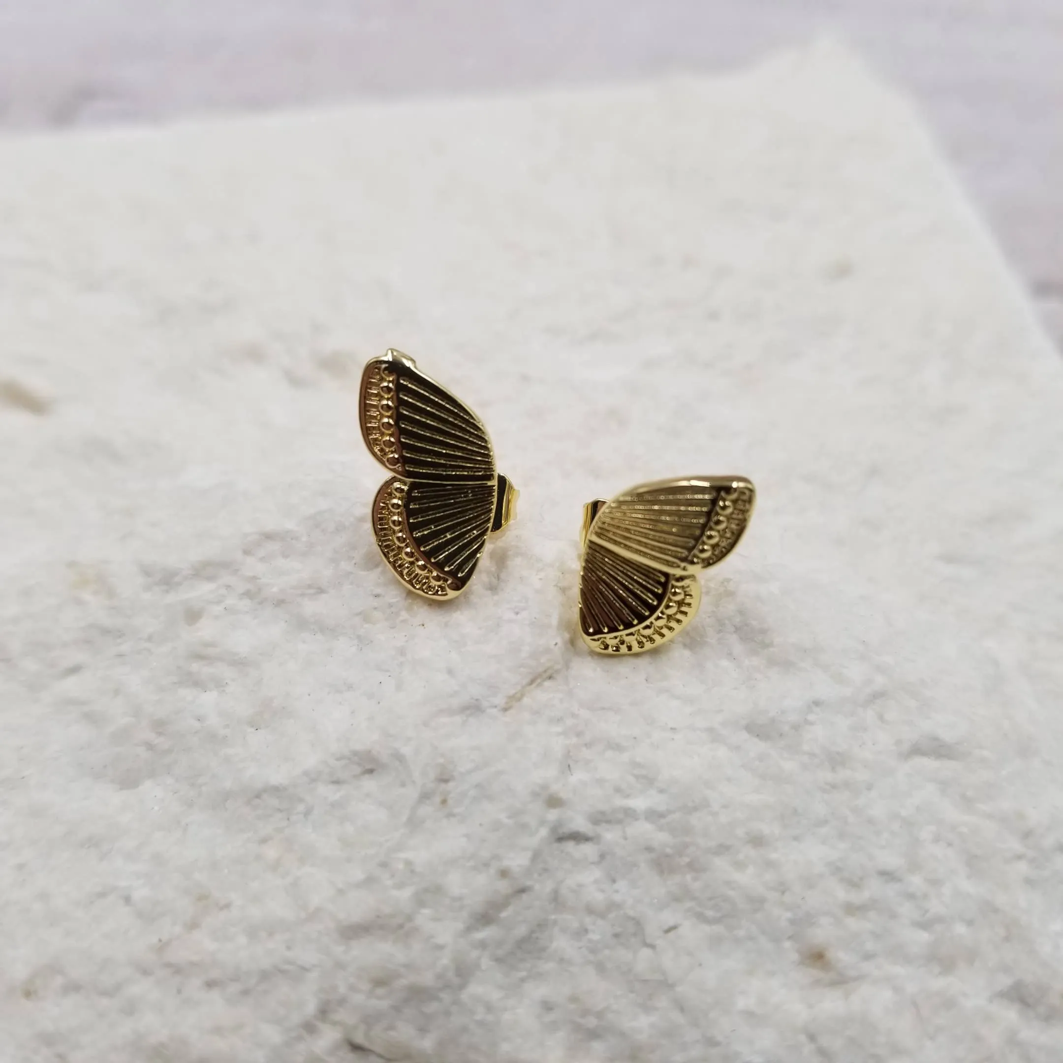 Butterfly Dani Earrings - Gold