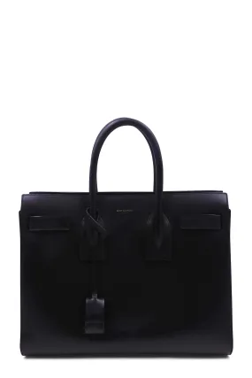 Classic Small Sac De Jour Black Blue In Smooth Leather