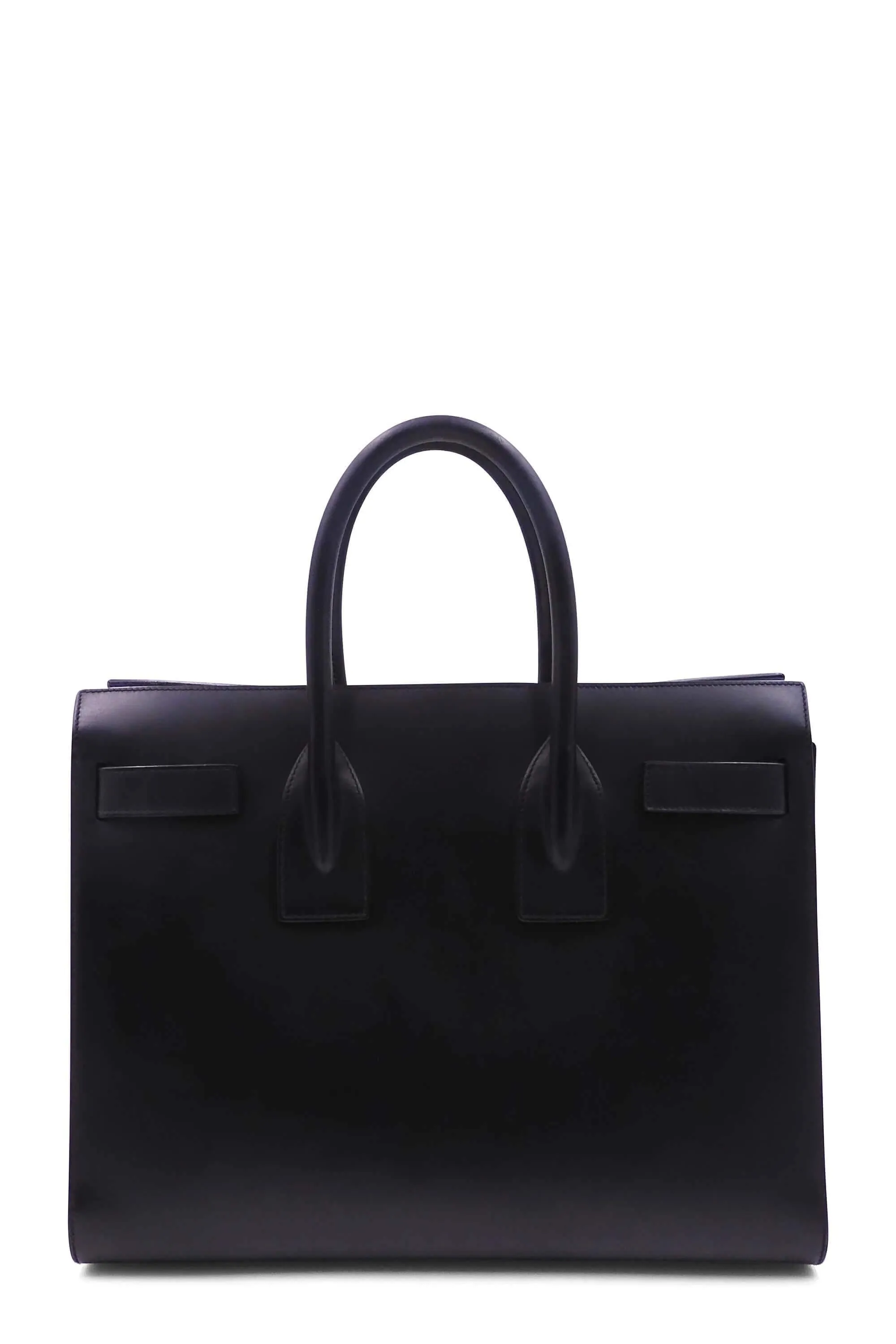 Classic Small Sac De Jour Black Blue In Smooth Leather