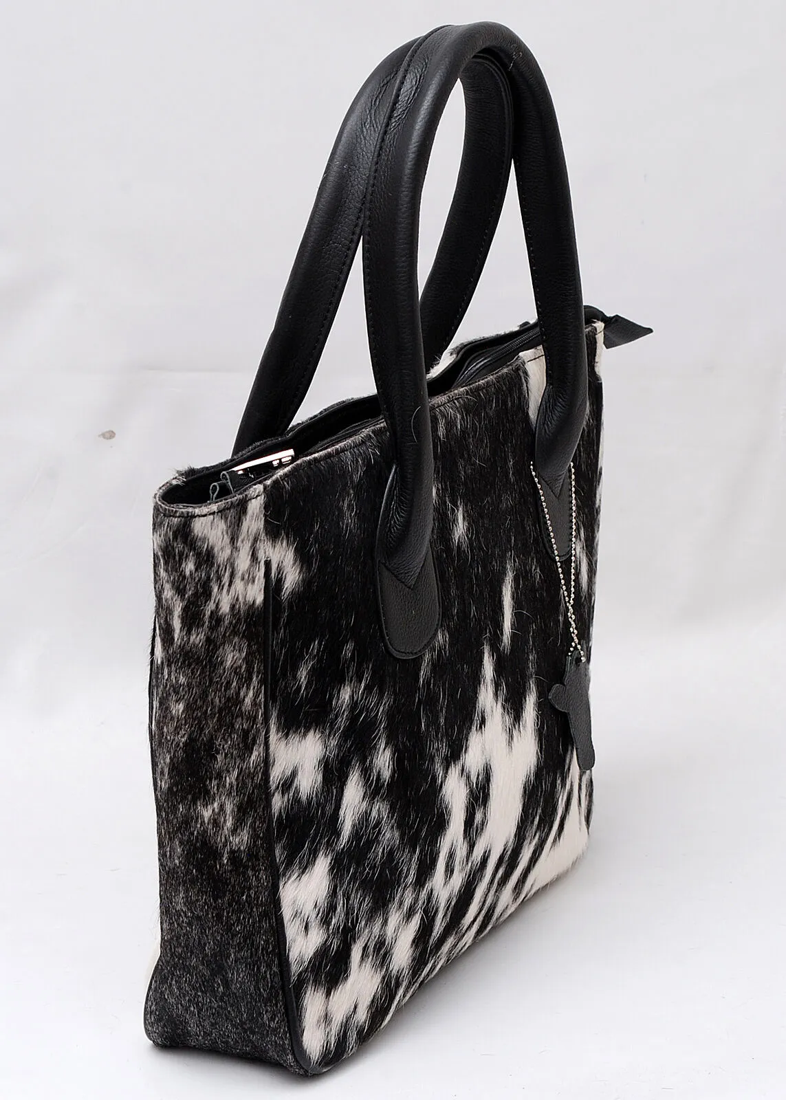 Cowhide Tote Handbag Purse