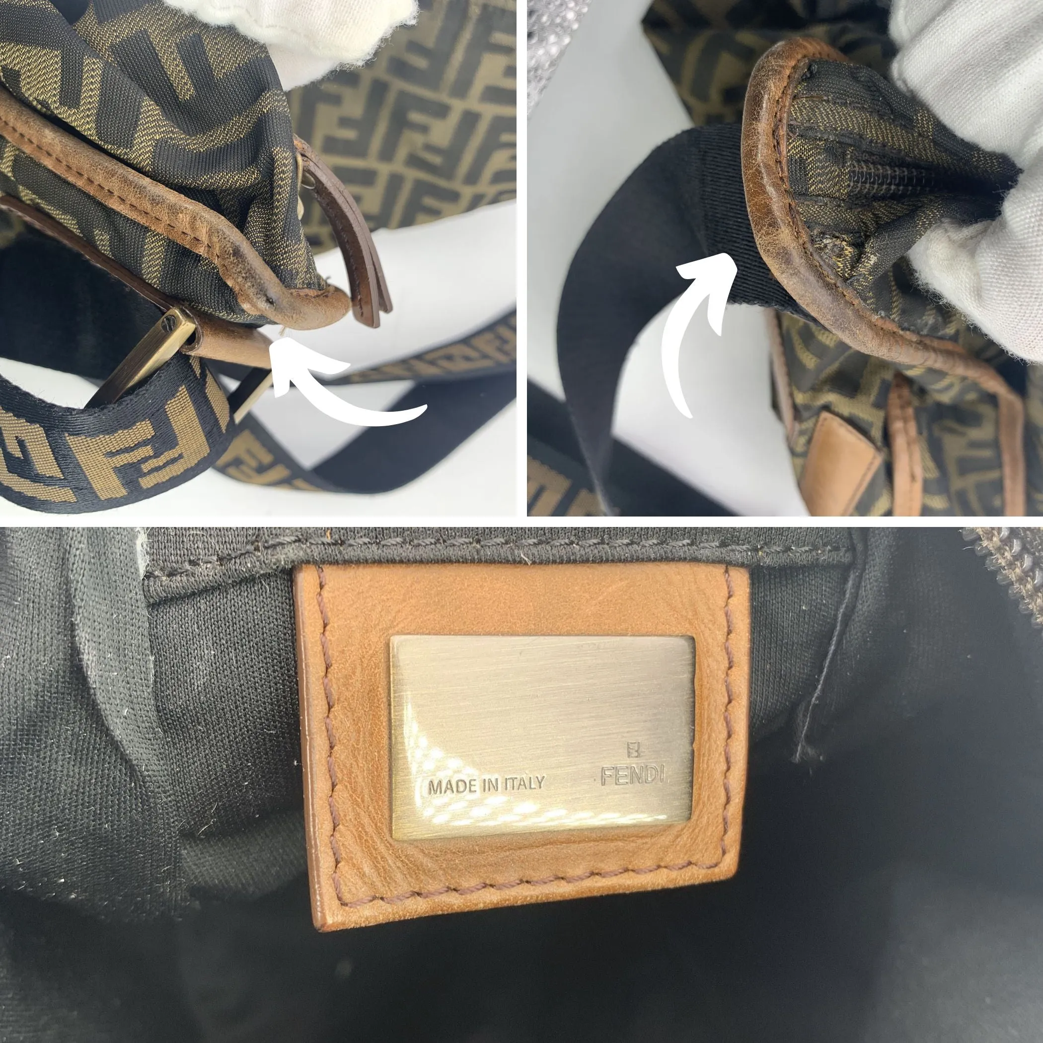 Fendi Crossbody Bag Double F