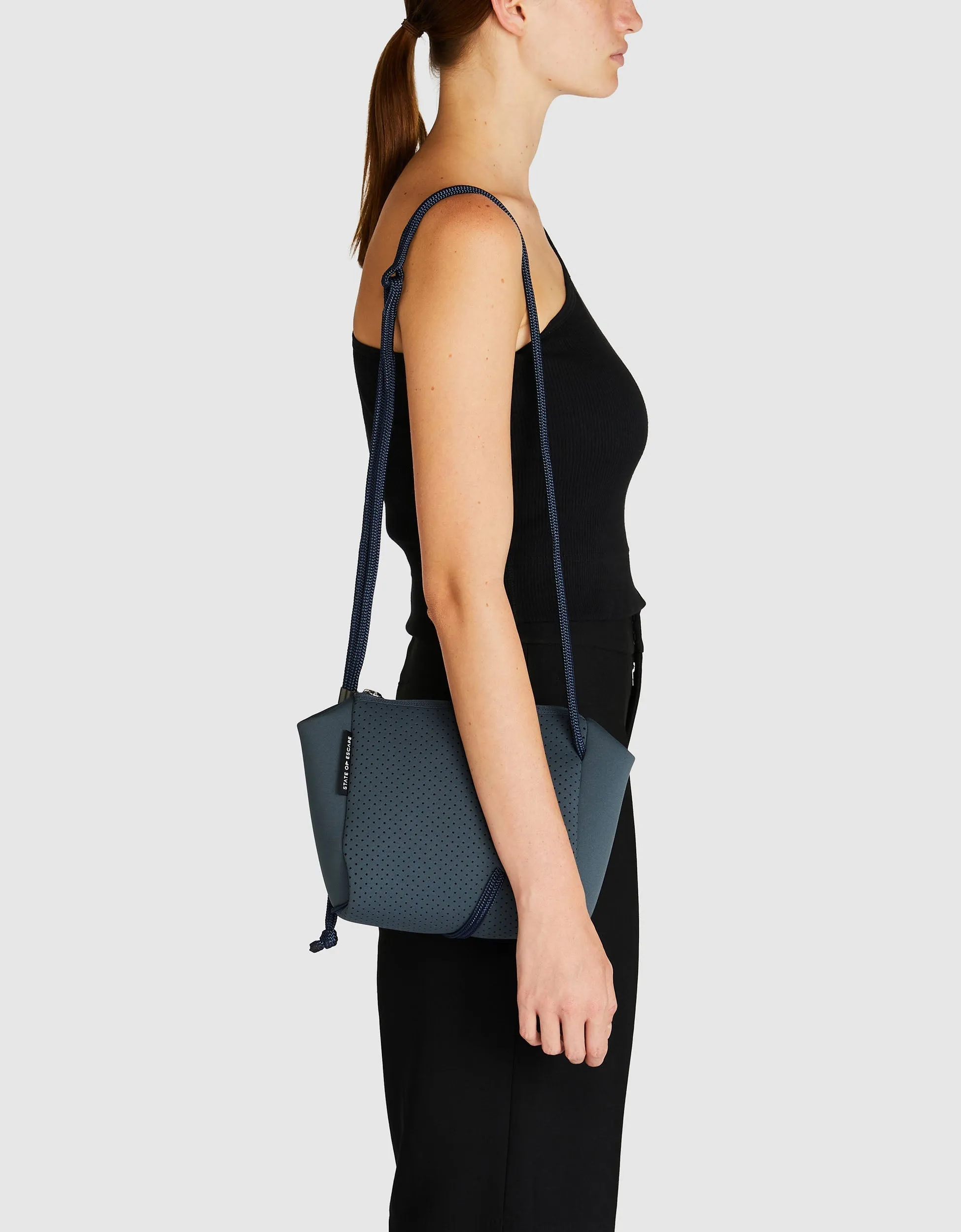 Festival crossbody in pewter