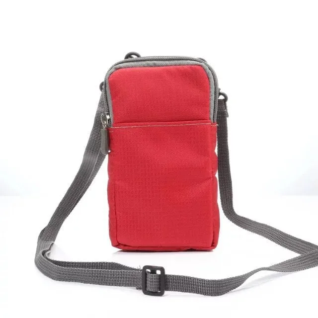 FULAIKATE SPORTS Universal Wallet Bag for iphone6 7 Plus Climbing Portable Case for iPhone 6s mobile phone Shoulder bag holster