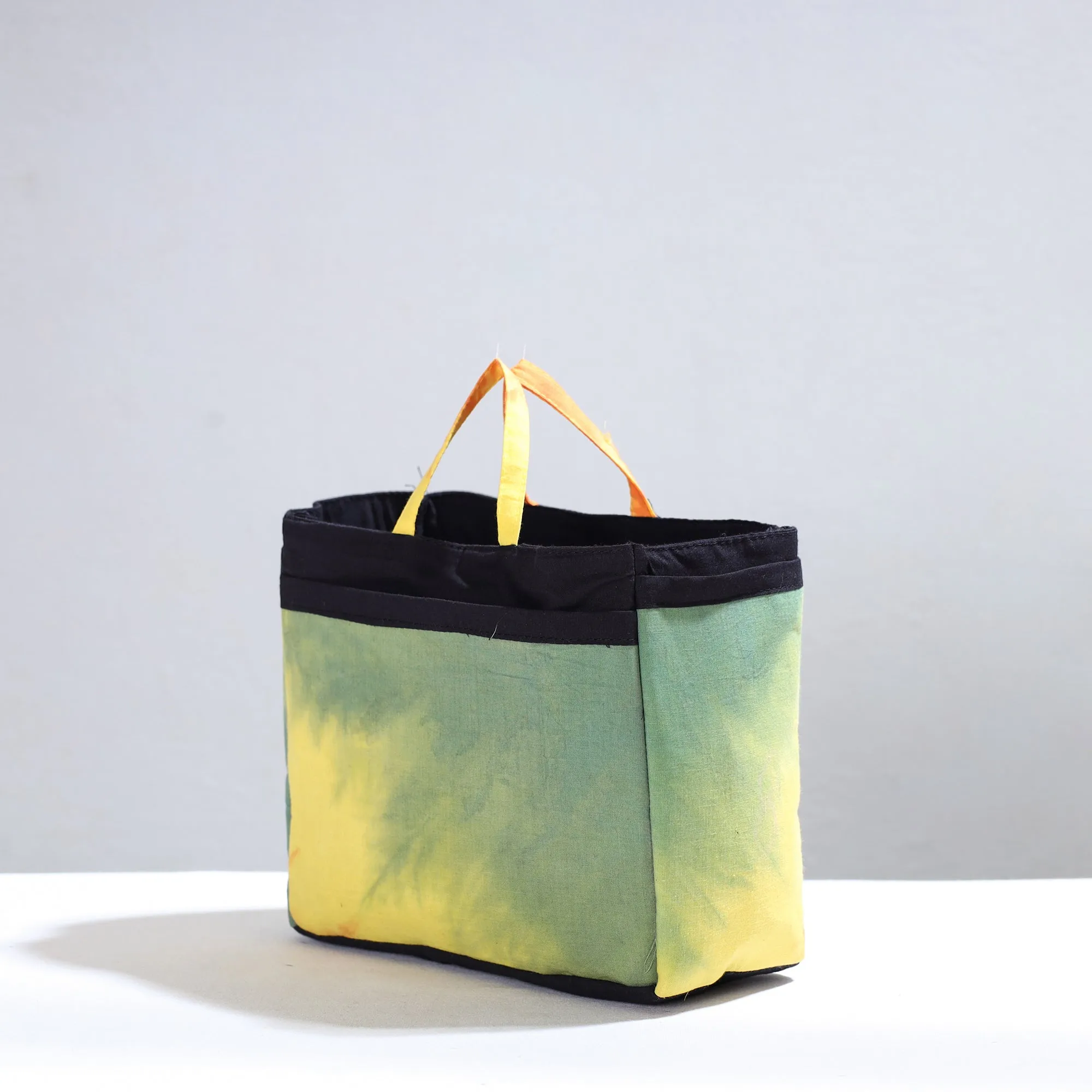 Green - Handmade Cotton Multipurpose Cosmetic/Toiletry Bag 12