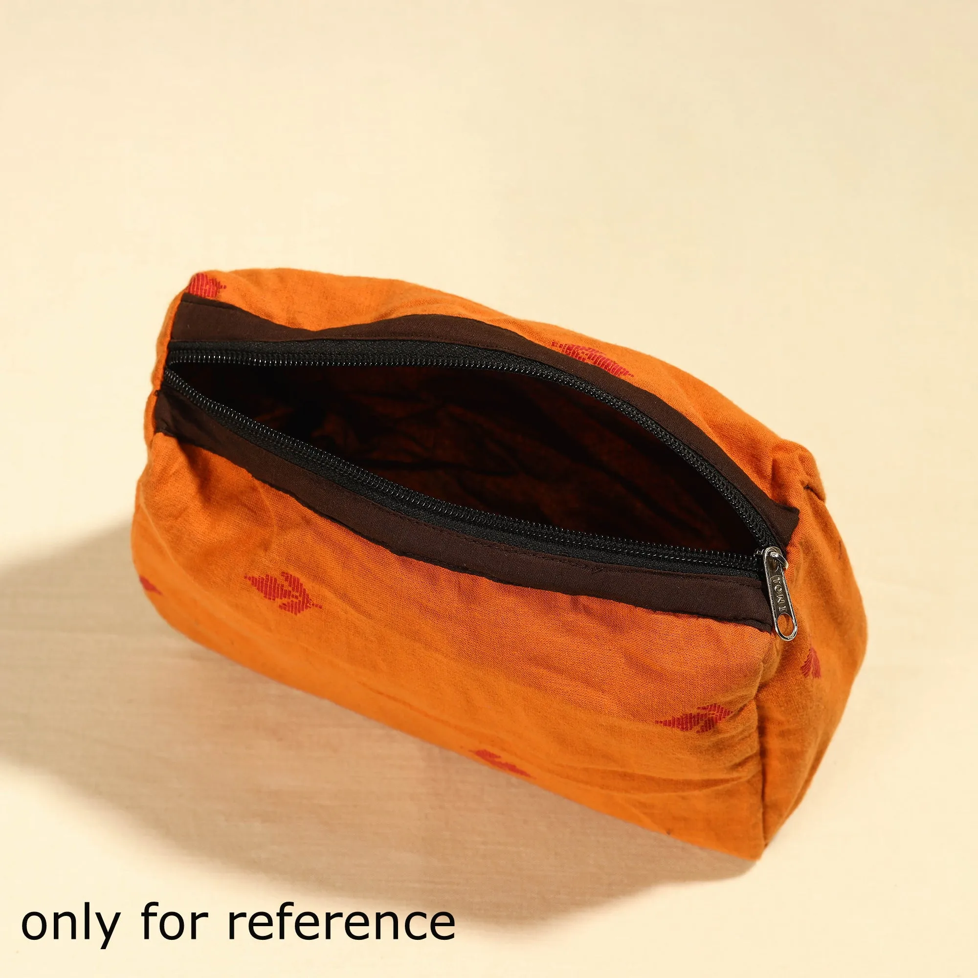 Green - Jacquard Cotton Toiletry Pouch