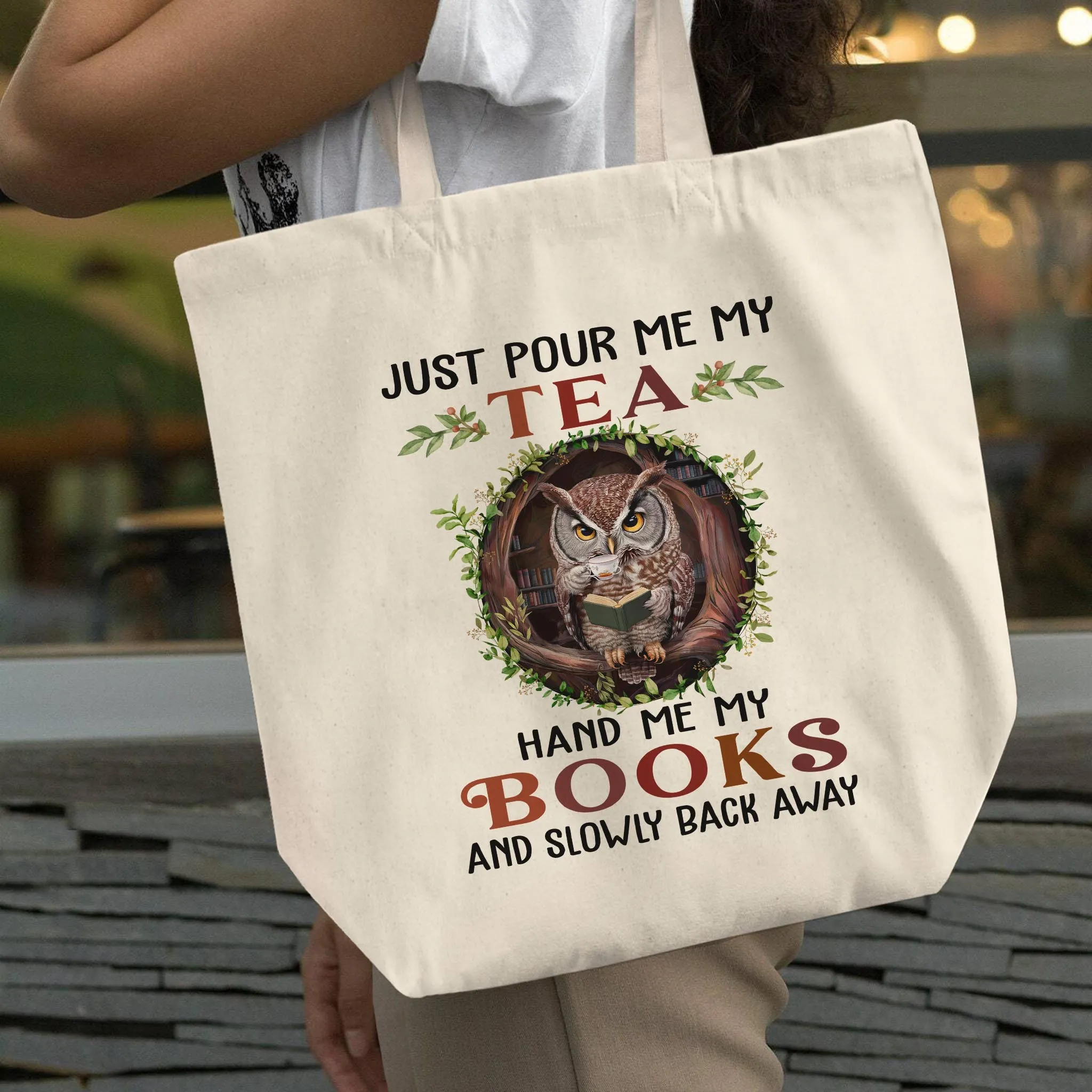 Hand Me My Books Book Lovers Gift TBW507