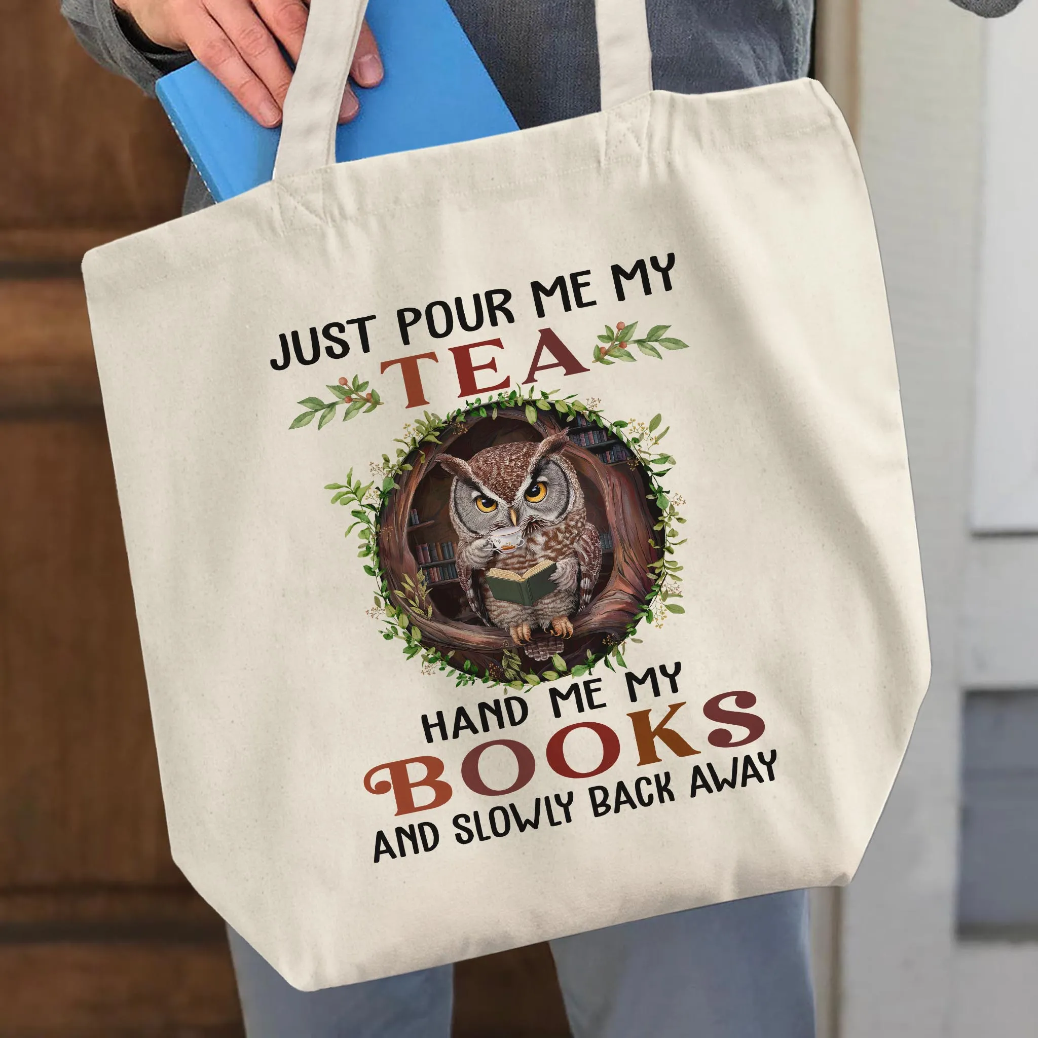 Hand Me My Books Book Lovers Gift TBW507