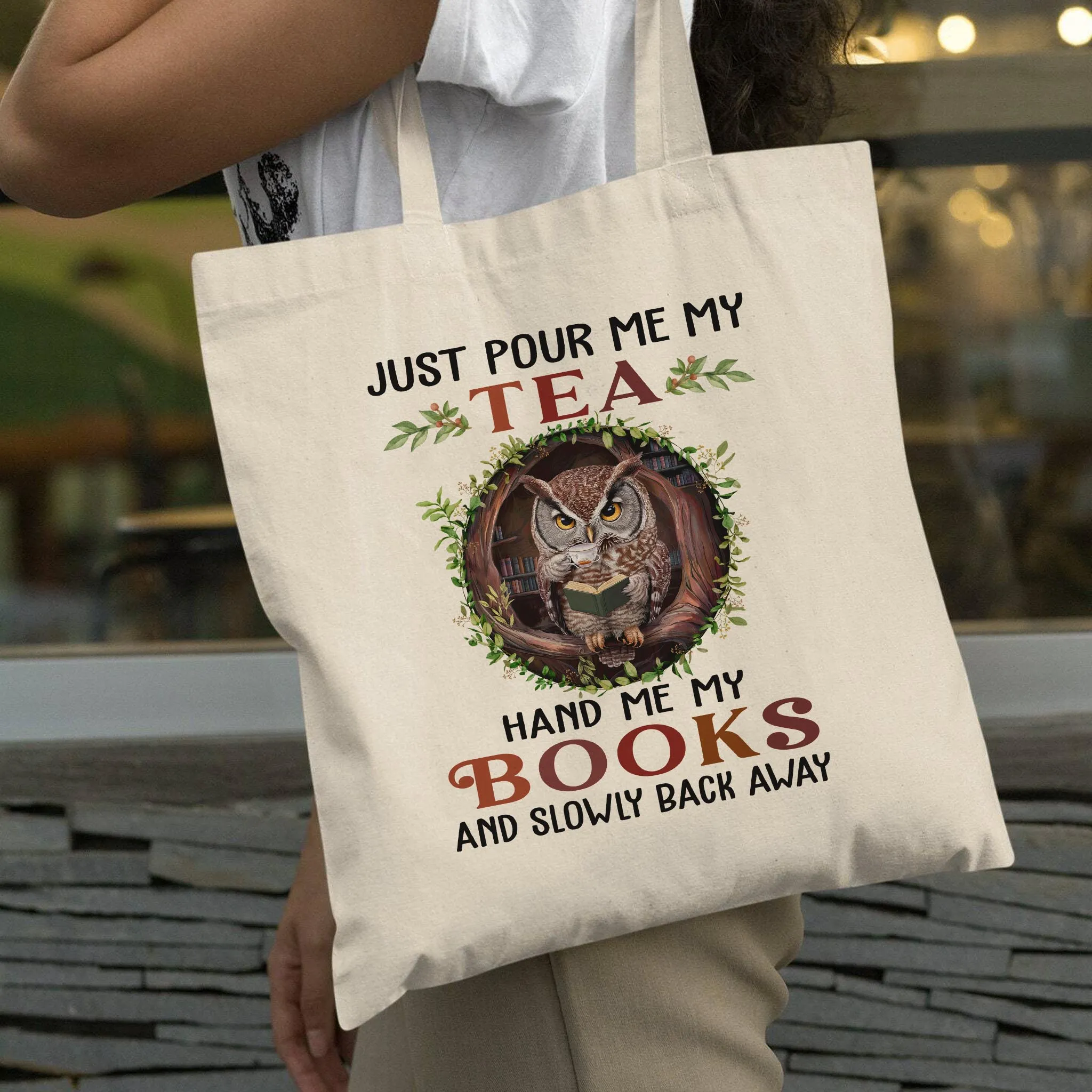 Hand Me My Books Book Lovers Gift TBW507