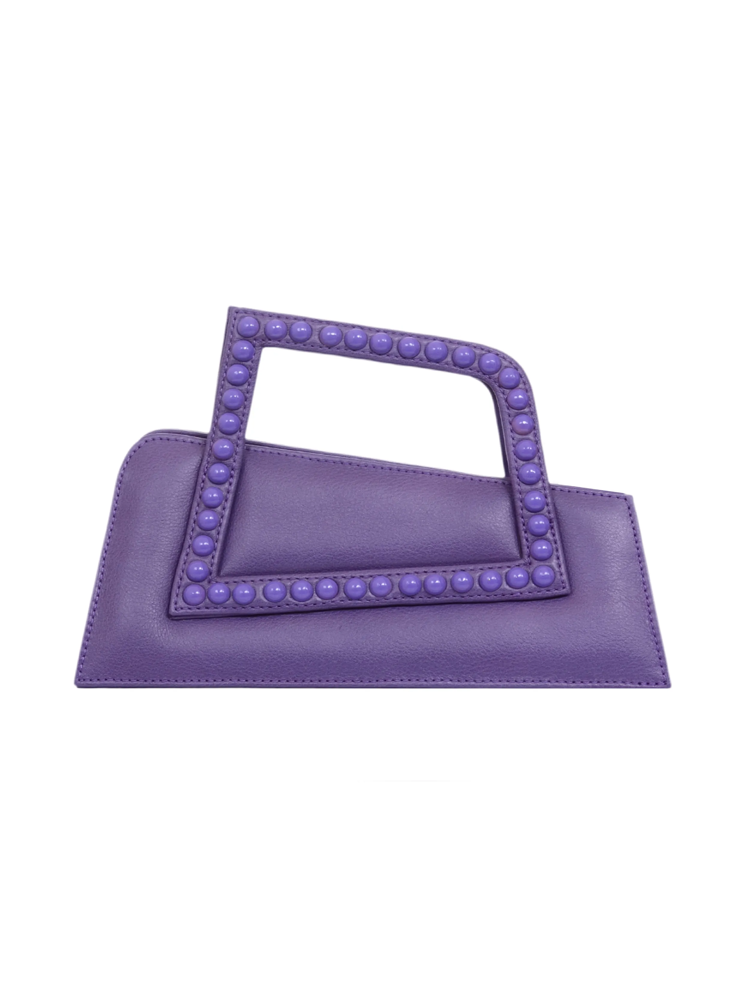 Jalila Black Matte Leather Bag