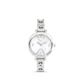 Ladies Brave White Silver Splendid Watch REL0145BLNMTL0