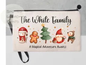 Lapland Family Passport Holder Personalised Passport Travel Documents Holder Pouch gift Holiday Items Custom Passport Holder Items
