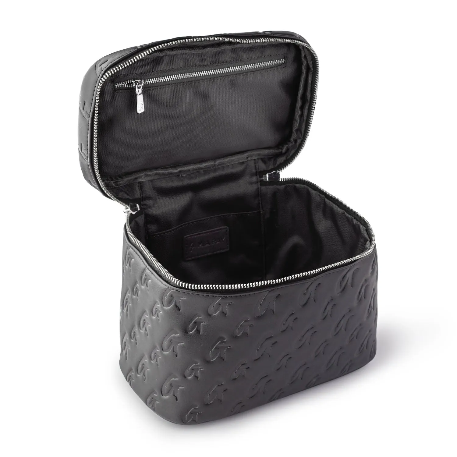 LARGE MONOGRAM TOILETRY BAG - BLACK BLACK