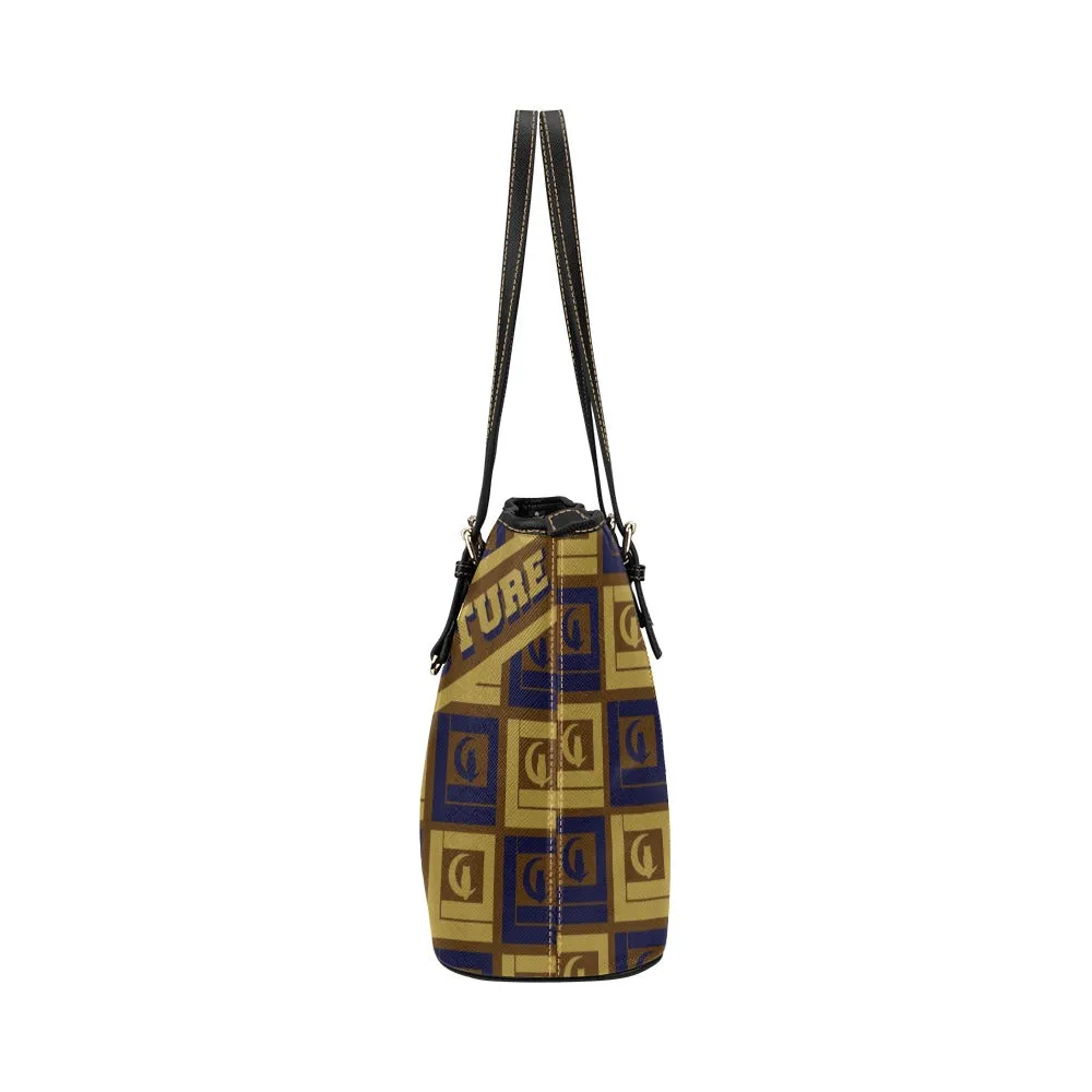 LCC VINTAGE Leather Tote Bag/Large