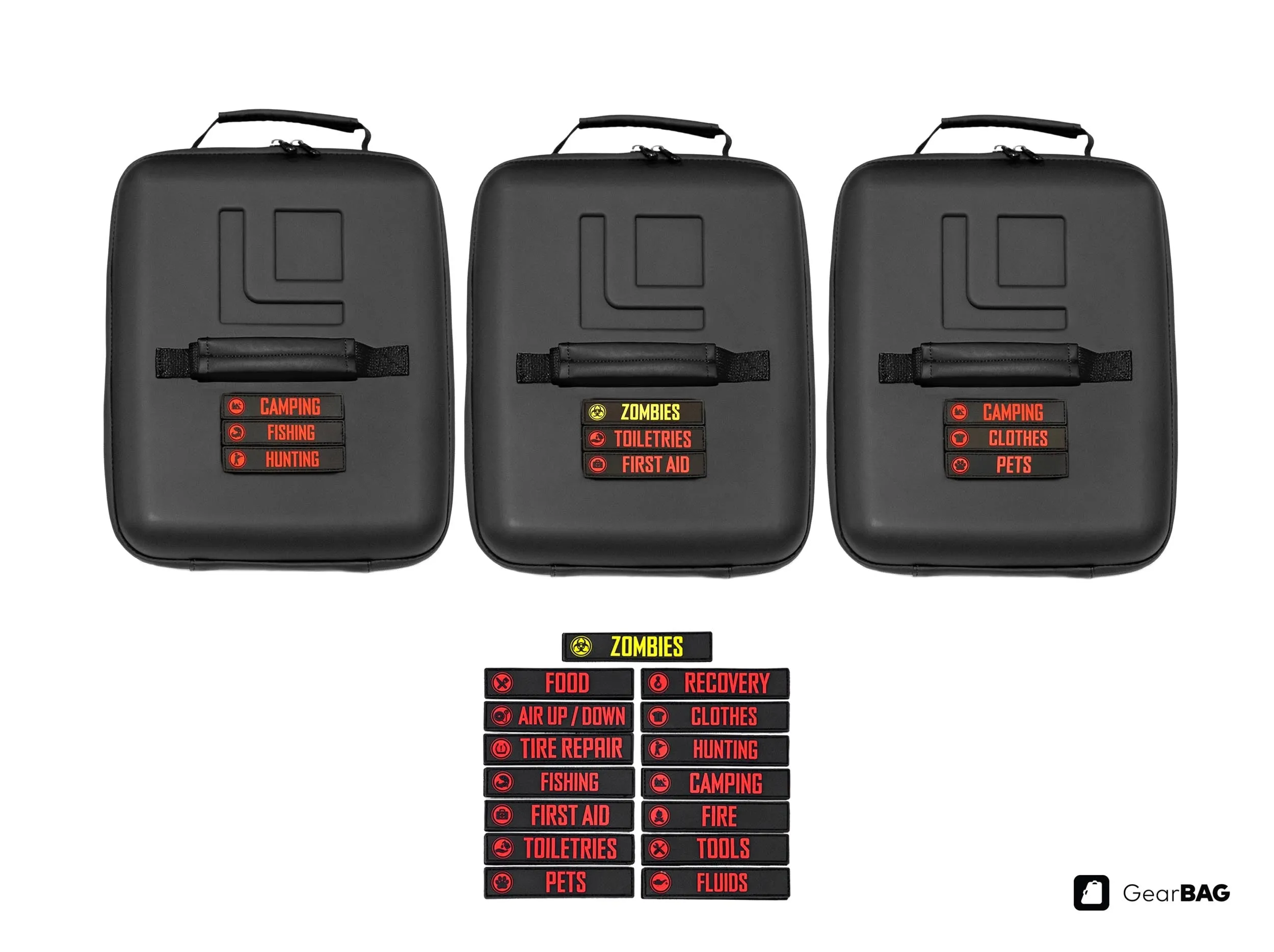 Leitner Designs GearBAG 3 PACK   PATCH Kit