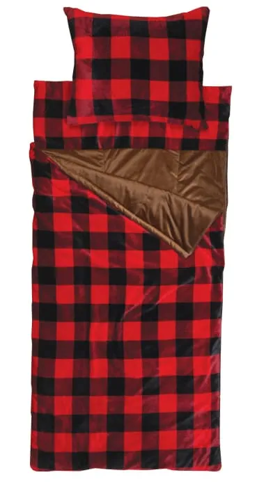 Lumberjack Red Slumber Bag