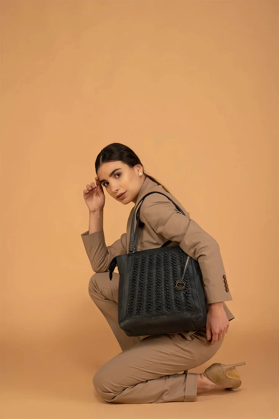 Marseille Knotted Weave Tote Bag