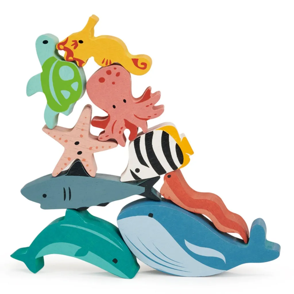 Mentari Happy Stacking Ocean Set and Bag