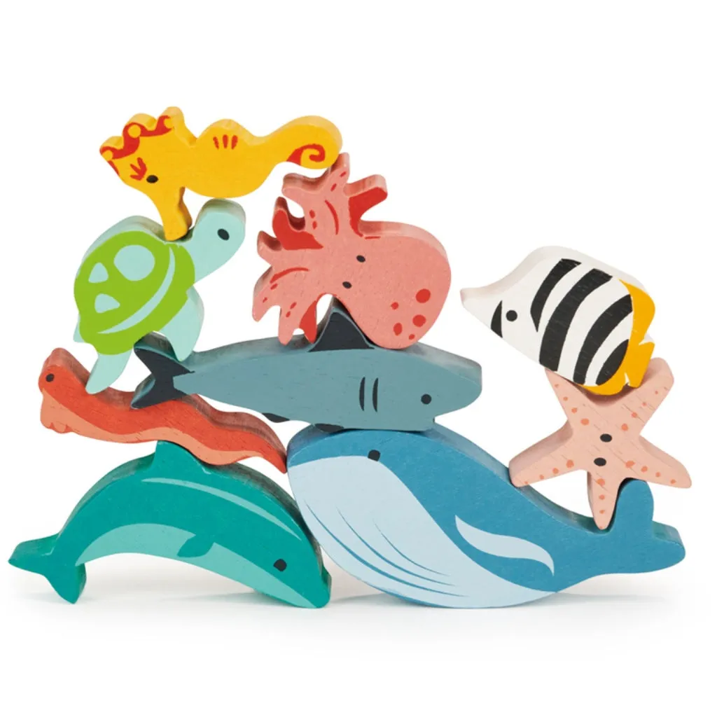 Mentari Happy Stacking Ocean Set and Bag