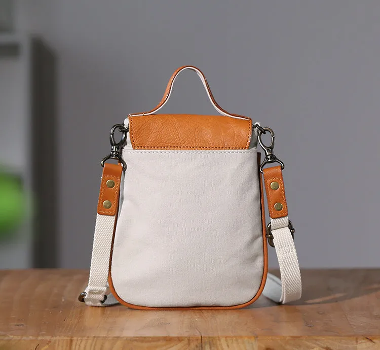Mini Womens Canvas Crossbody Bag Handbags For Women