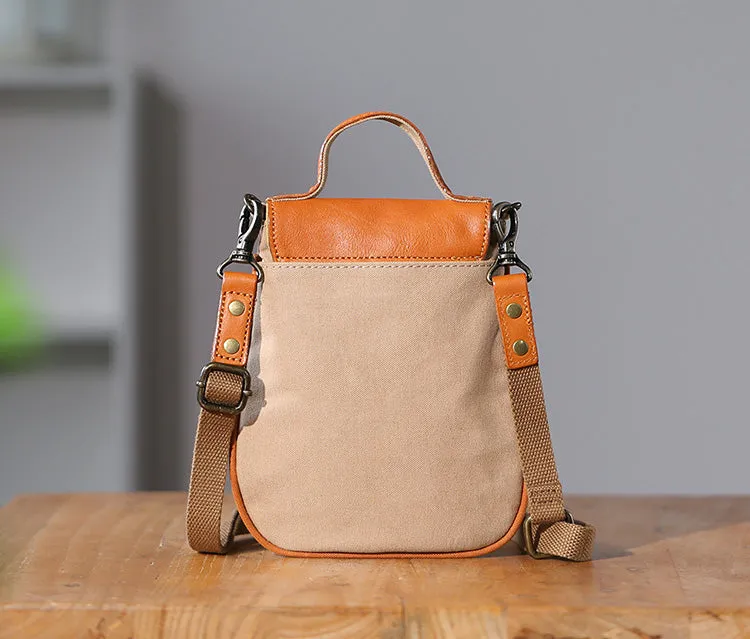 Mini Womens Canvas Crossbody Bag Handbags For Women
