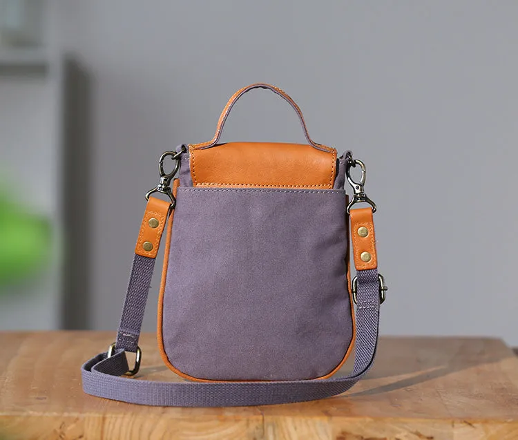 Mini Womens Canvas Crossbody Bag Handbags For Women