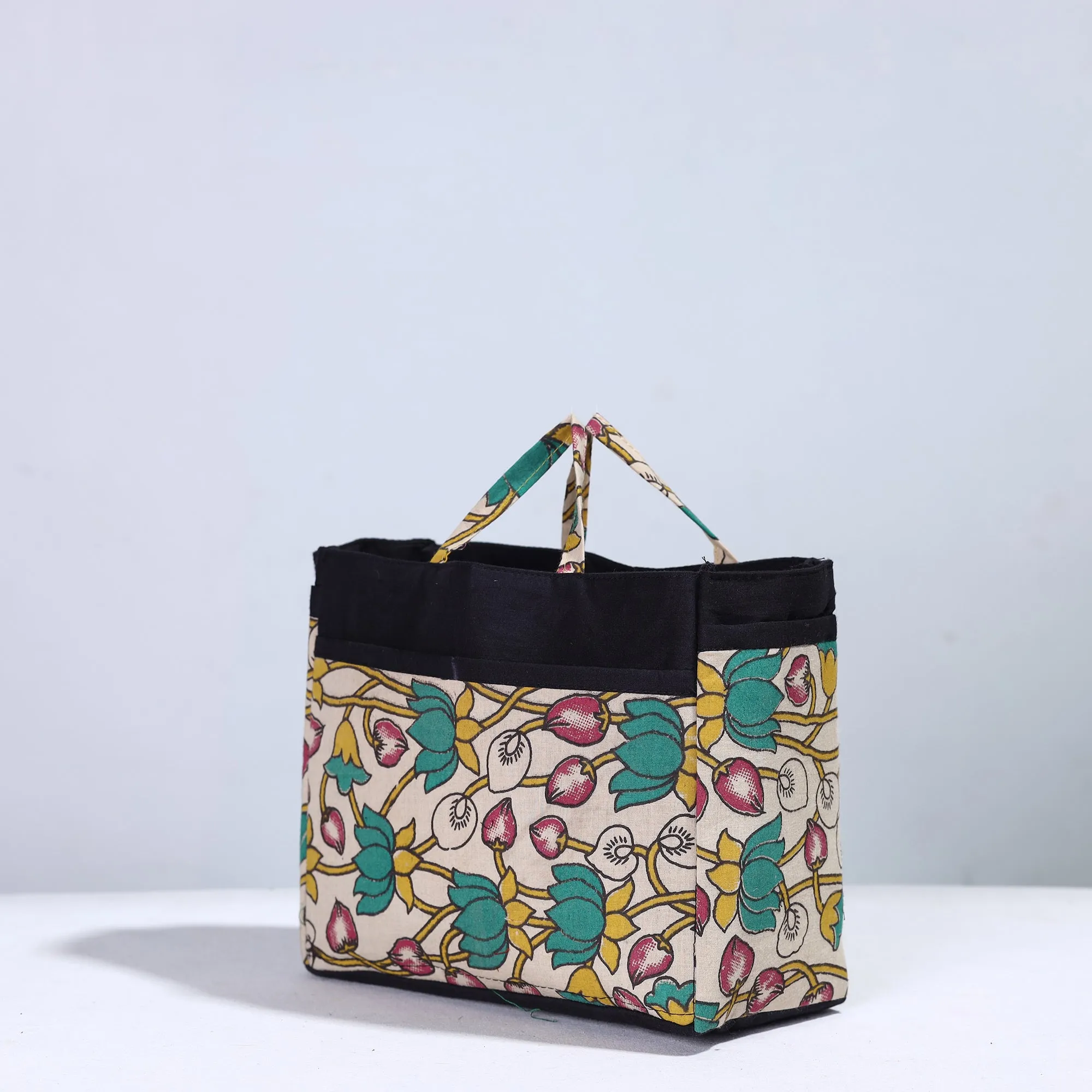 Multicolor - Handmade Cotton Multipurpose Cosmetic/Toiletry Bag 03