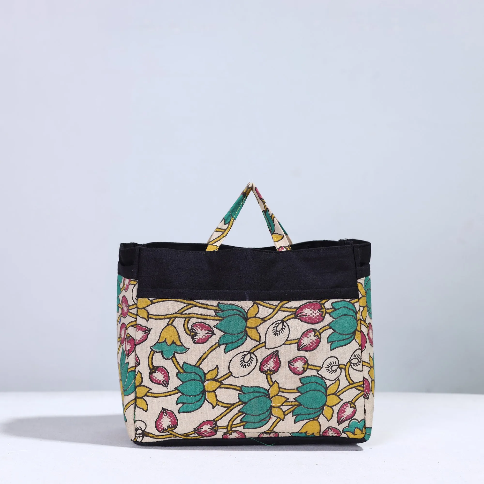 Multicolor - Handmade Cotton Multipurpose Cosmetic/Toiletry Bag 03