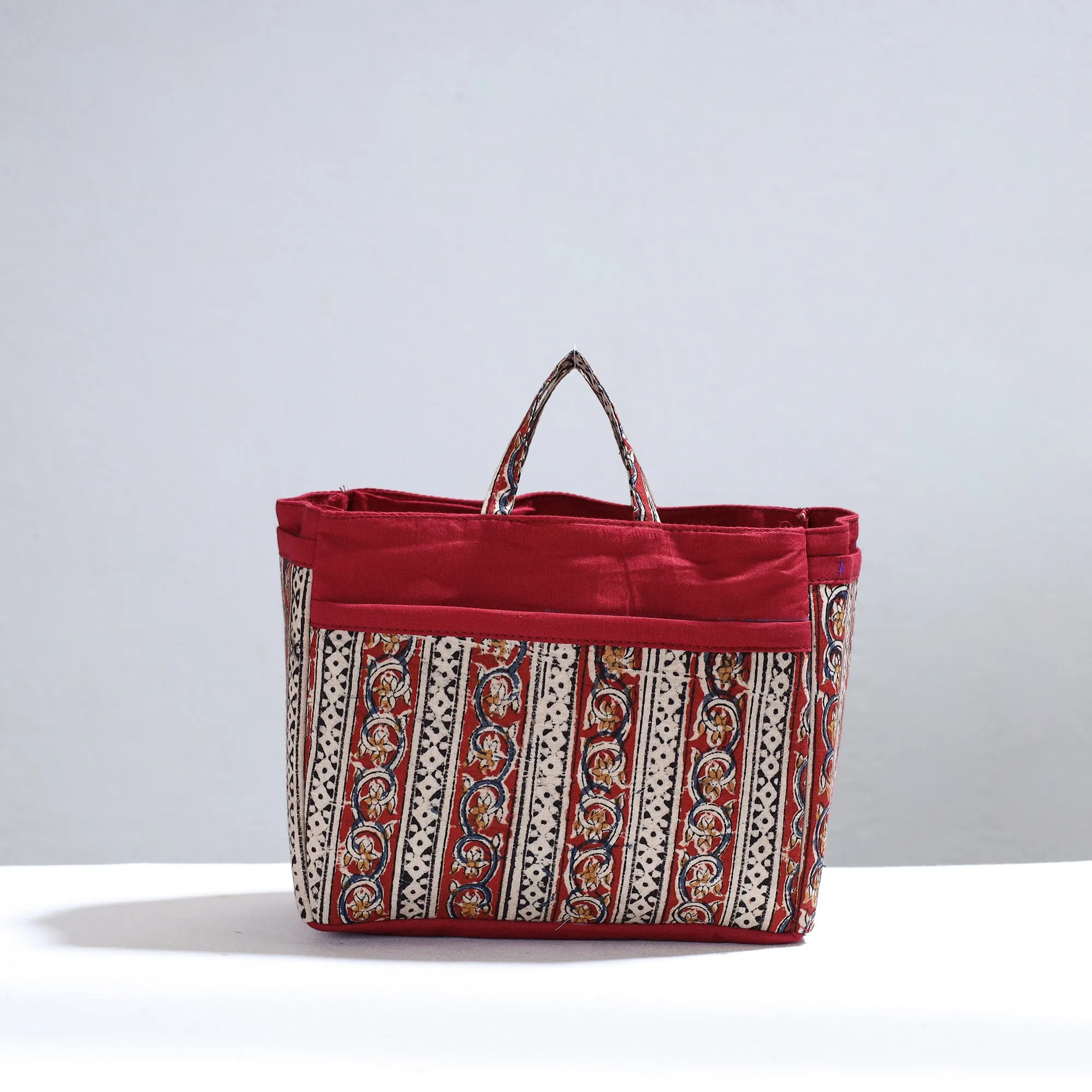 Multicolor - Handmade Cotton Multipurpose Cosmetic/Toiletry Bag 04