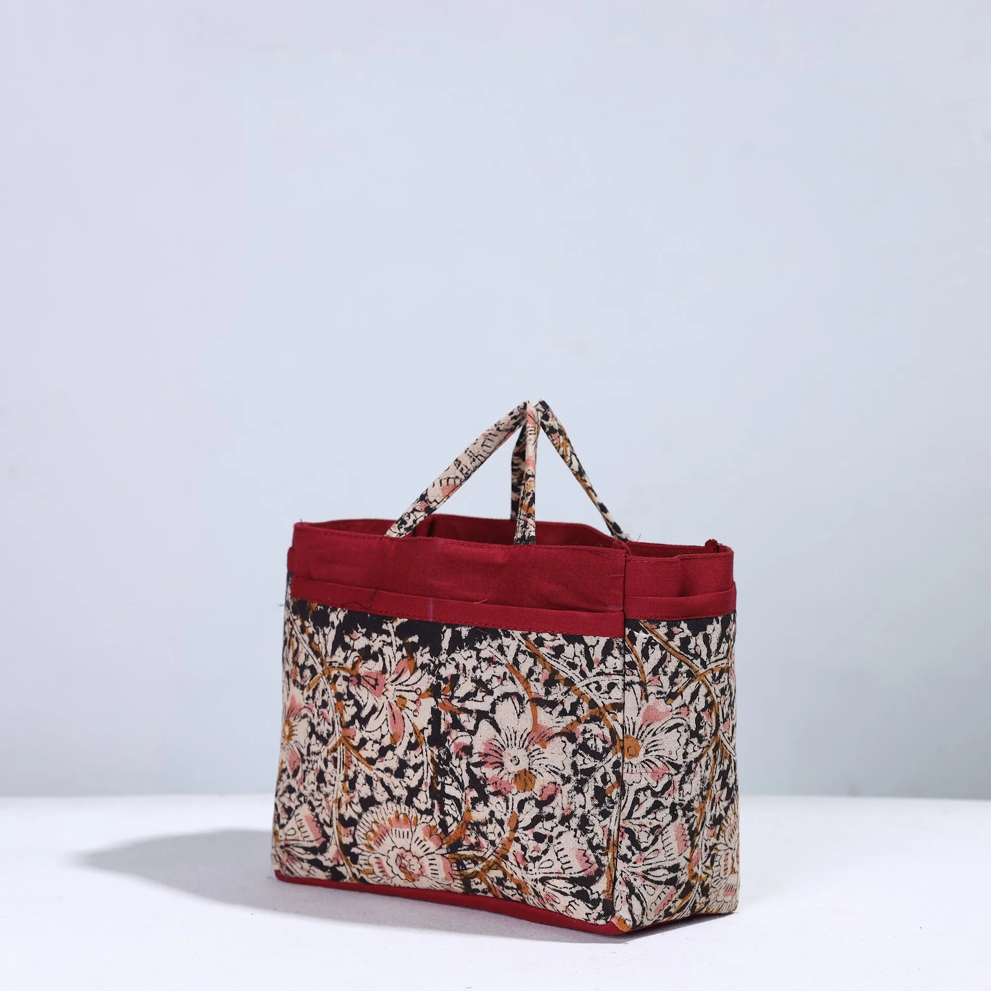 Multicolor - Handmade Cotton Multipurpose Cosmetic/Toiletry Bag 06