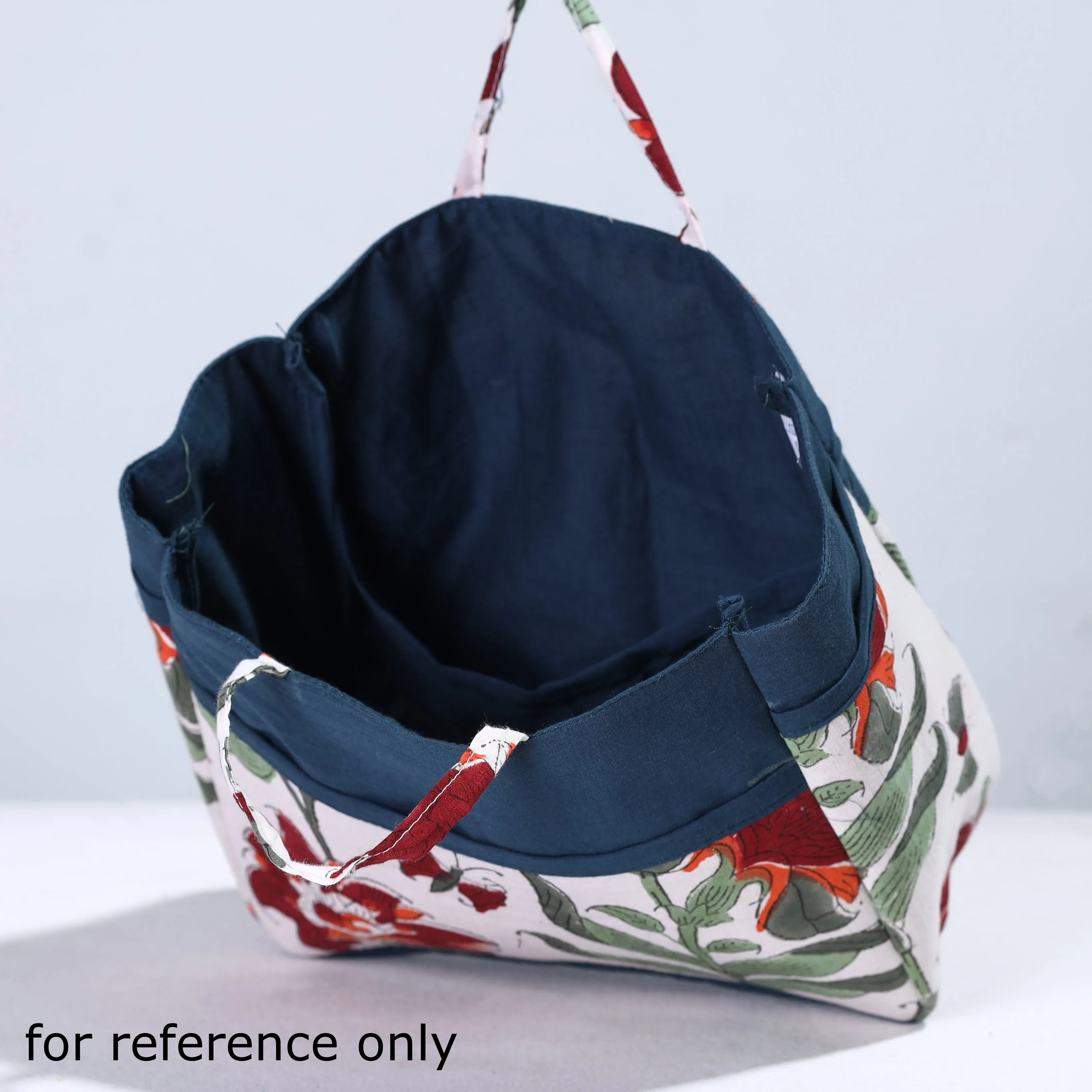 Multicolor - Handmade Cotton Multipurpose Cosmetic/Toiletry Bag 06