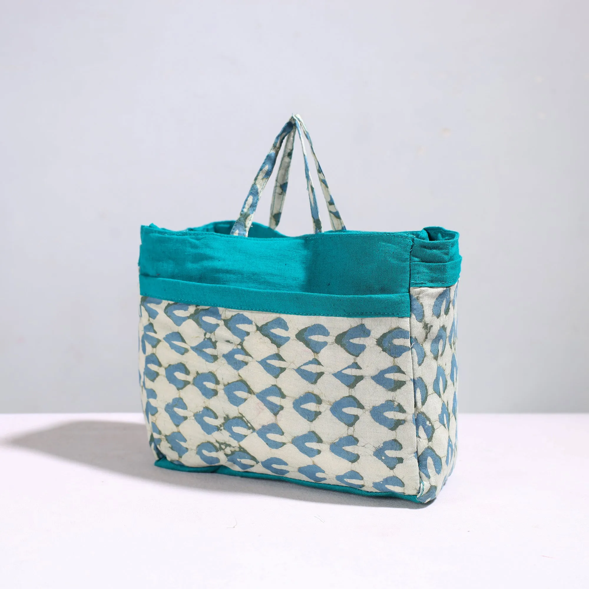 Multicolor - Handmade Cotton Multipurpose Cosmetic/Toiletry Bag 27