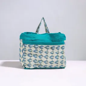 Multicolor - Handmade Cotton Multipurpose Cosmetic/Toiletry Bag 27