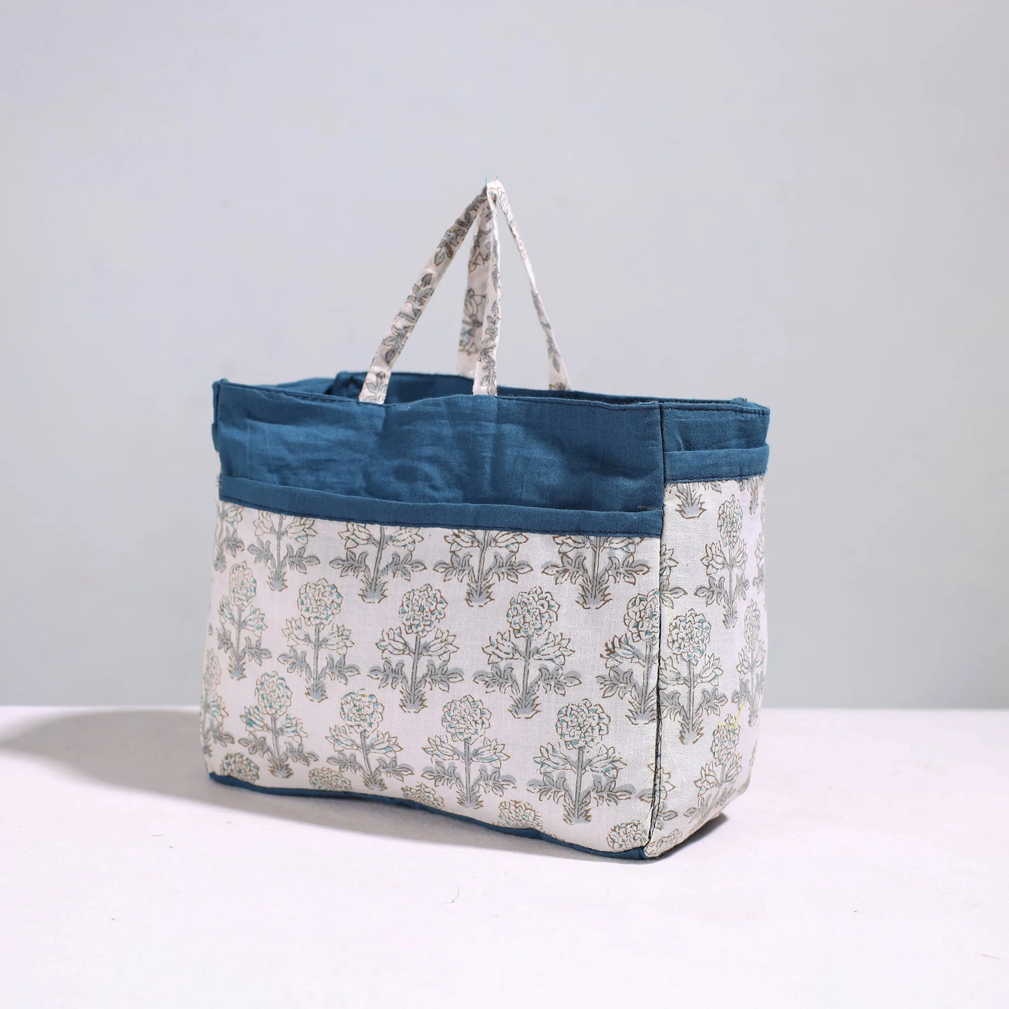 Multicolor - Handmade Cotton Multipurpose Cosmetic/Toiletry Bag 31