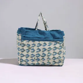 Multicolor - Handmade Cotton Multipurpose Cosmetic/Toiletry Bag 47