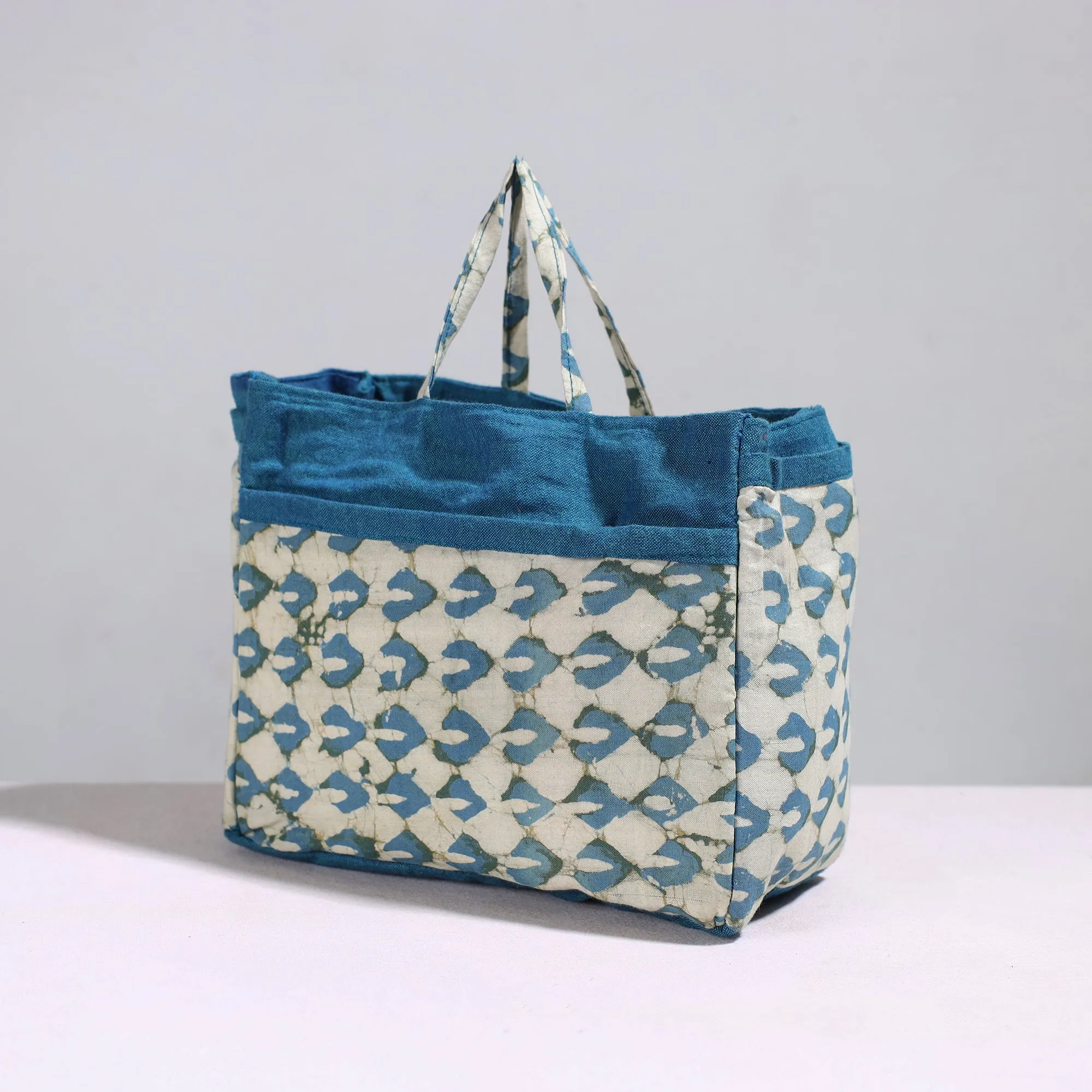 Multicolor - Handmade Cotton Multipurpose Cosmetic/Toiletry Bag 47