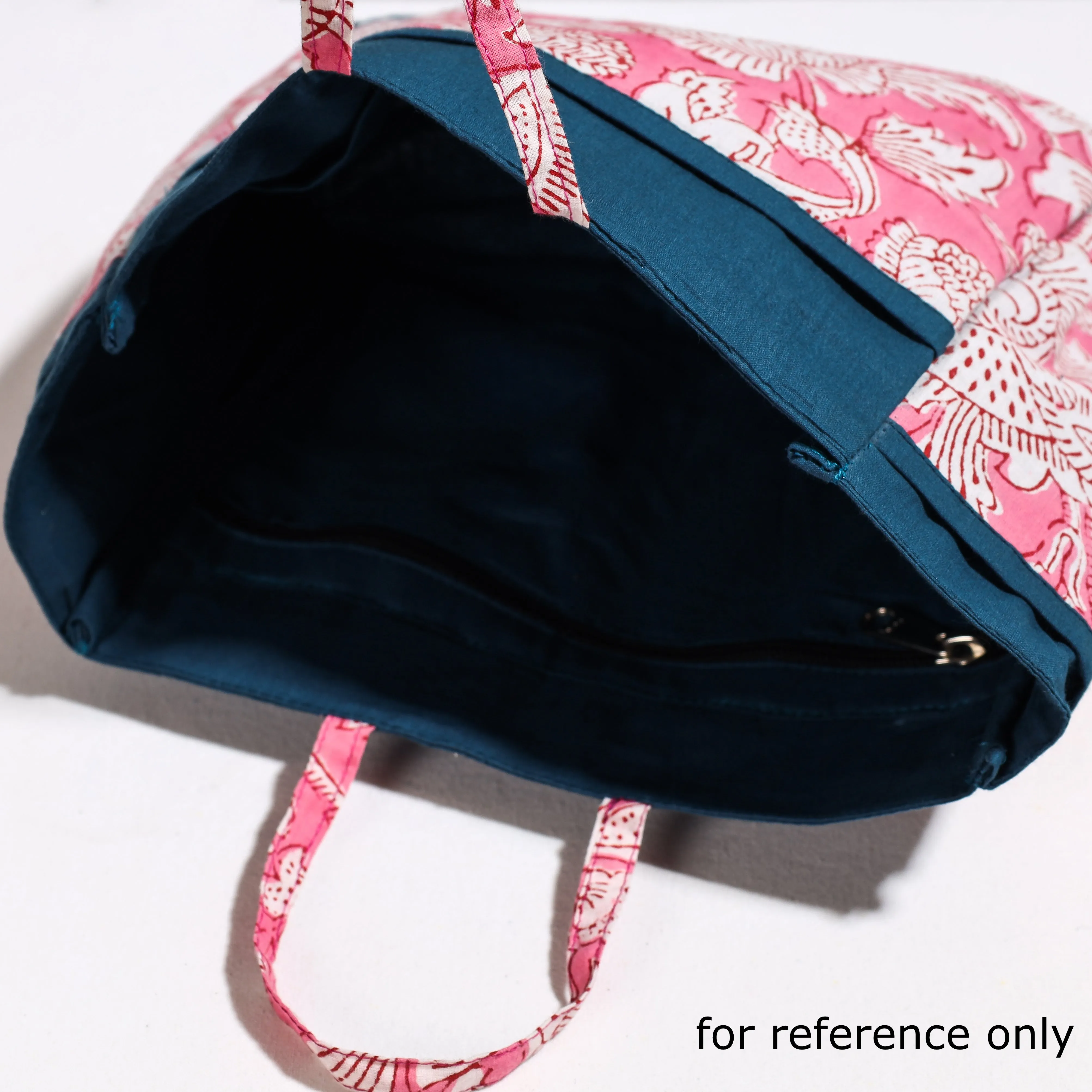 Multicolor - Handmade Cotton Multipurpose Cosmetic/Toiletry Bag