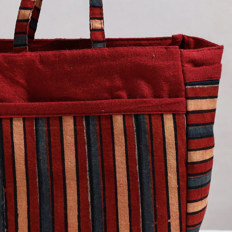 Multicolor - Handmade Cotton Multipurpose Cosmetic/Toiletry Bag