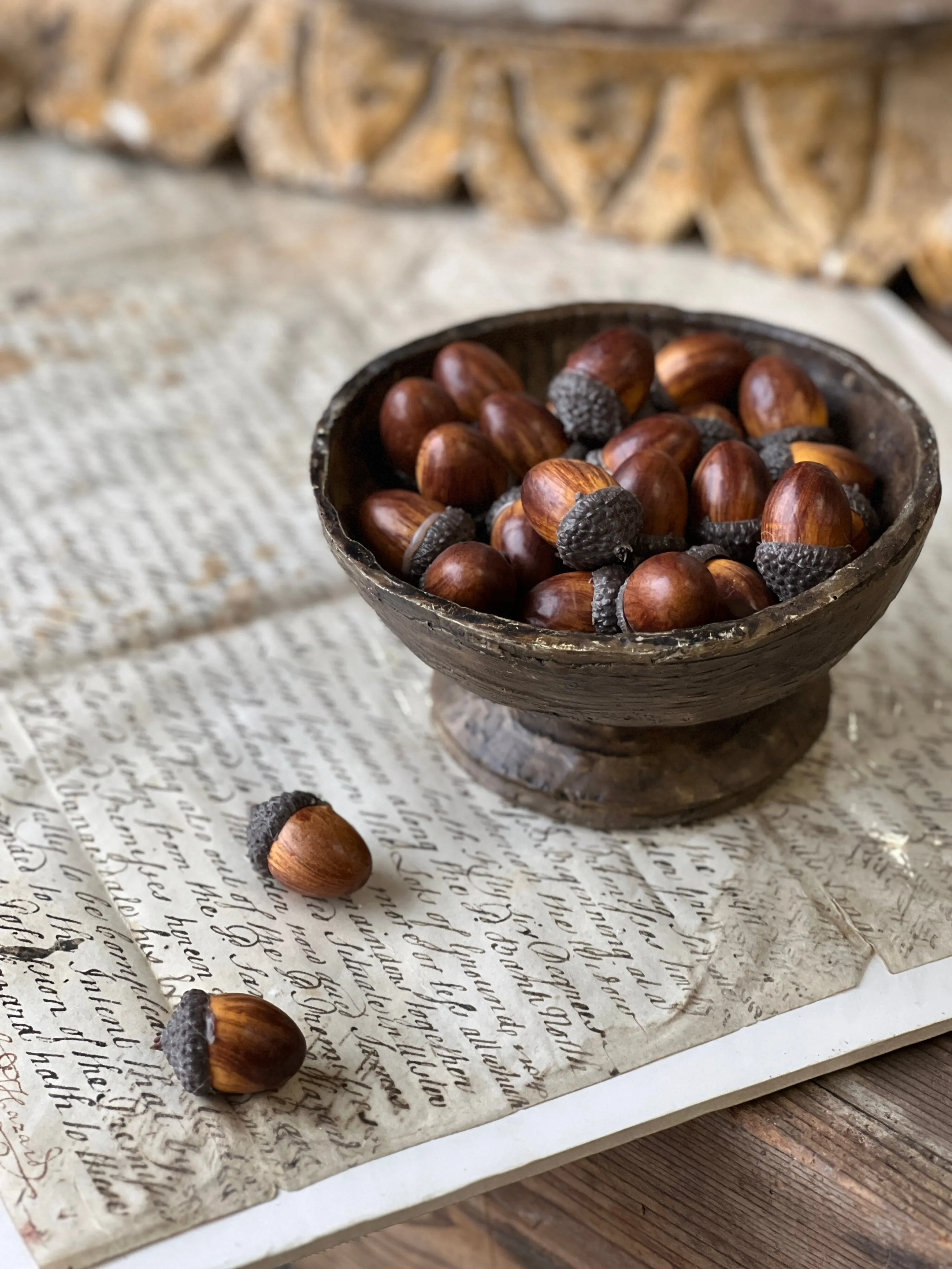 Oakwood Acorns (24pcs in bag)
